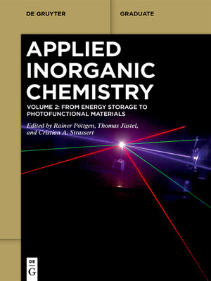 cover image of From Energy Storage to Photofunctional Materials